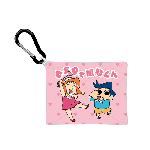 クレヨンしんちゃん マルチクリアポーチ(SS) もえP＆風間くん